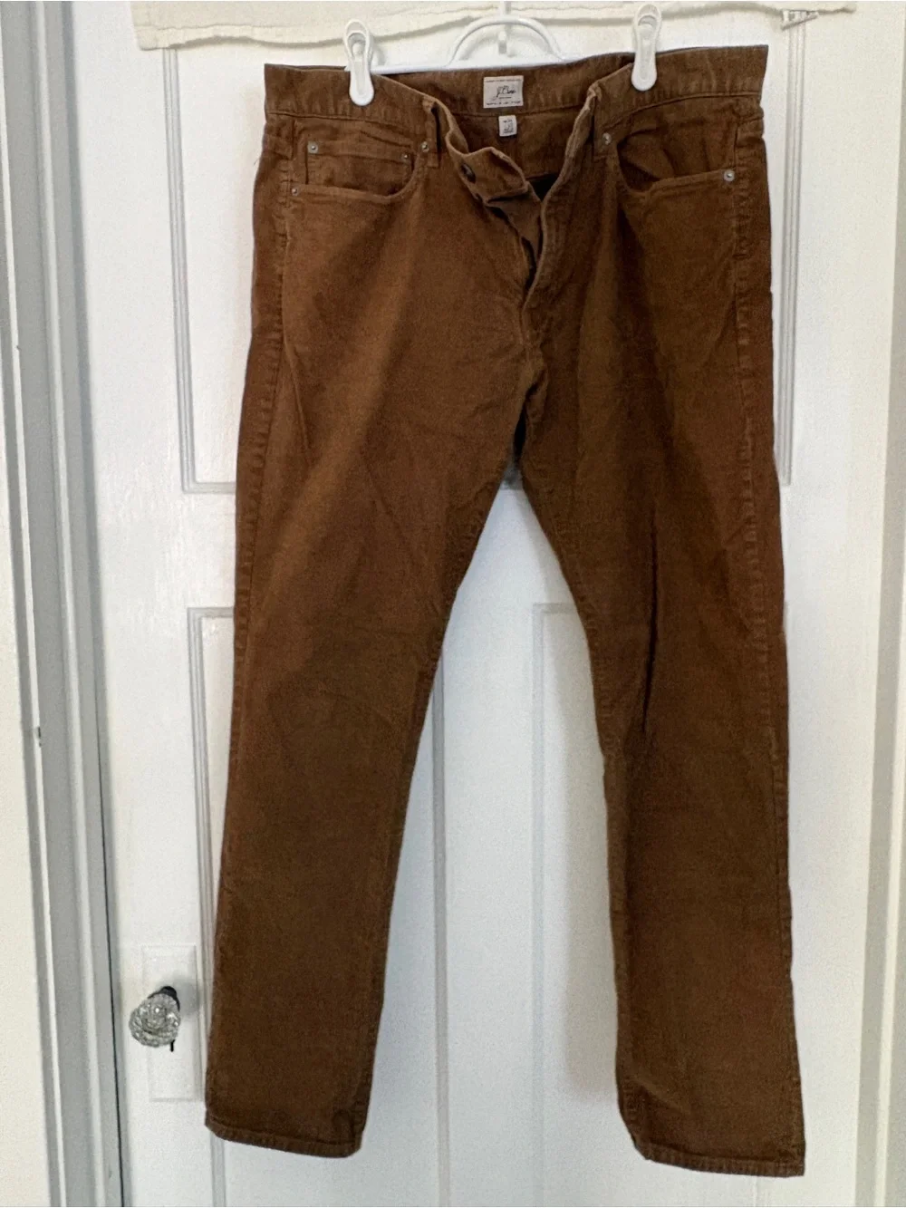 Men’s Corduroy Straight Leg Pants